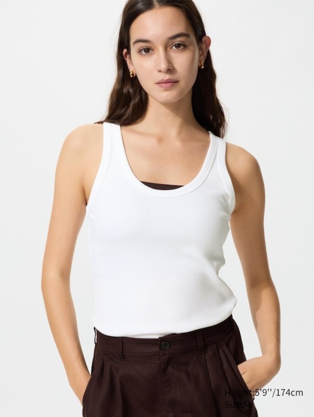 Nwot! Zara Scoop Neck Knit Tank Top